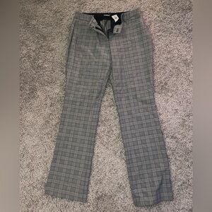 Express Gray Checkered Pants SZ 12